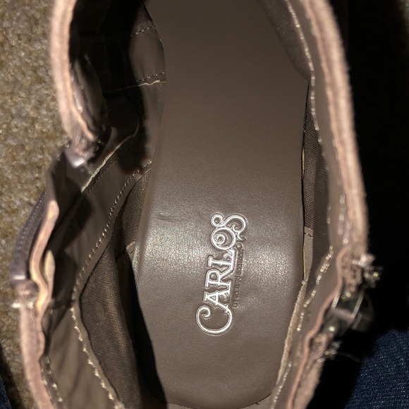 Brown/tan Booties - Picture 2 of 2